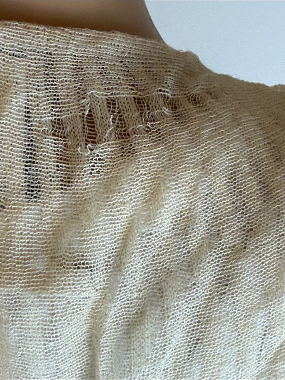 Vintage Jean Paul Gaultier Beige Wrap Cardigan Top - Picture 5 of 8